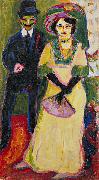 Dodo and her brother, Ernst Ludwig Kirchner